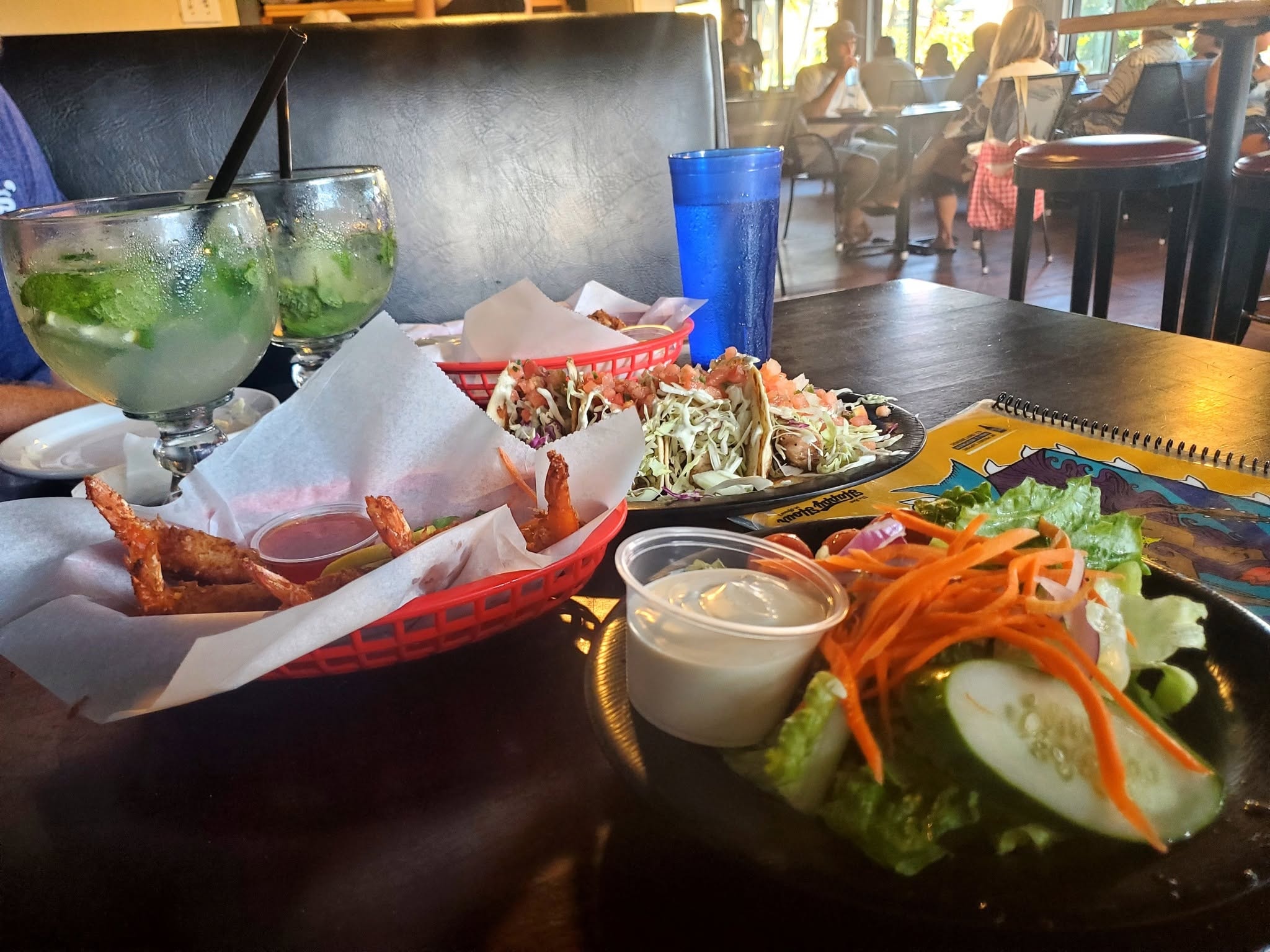 Tacos and drinks at Kalapaki Joe's — Kauai