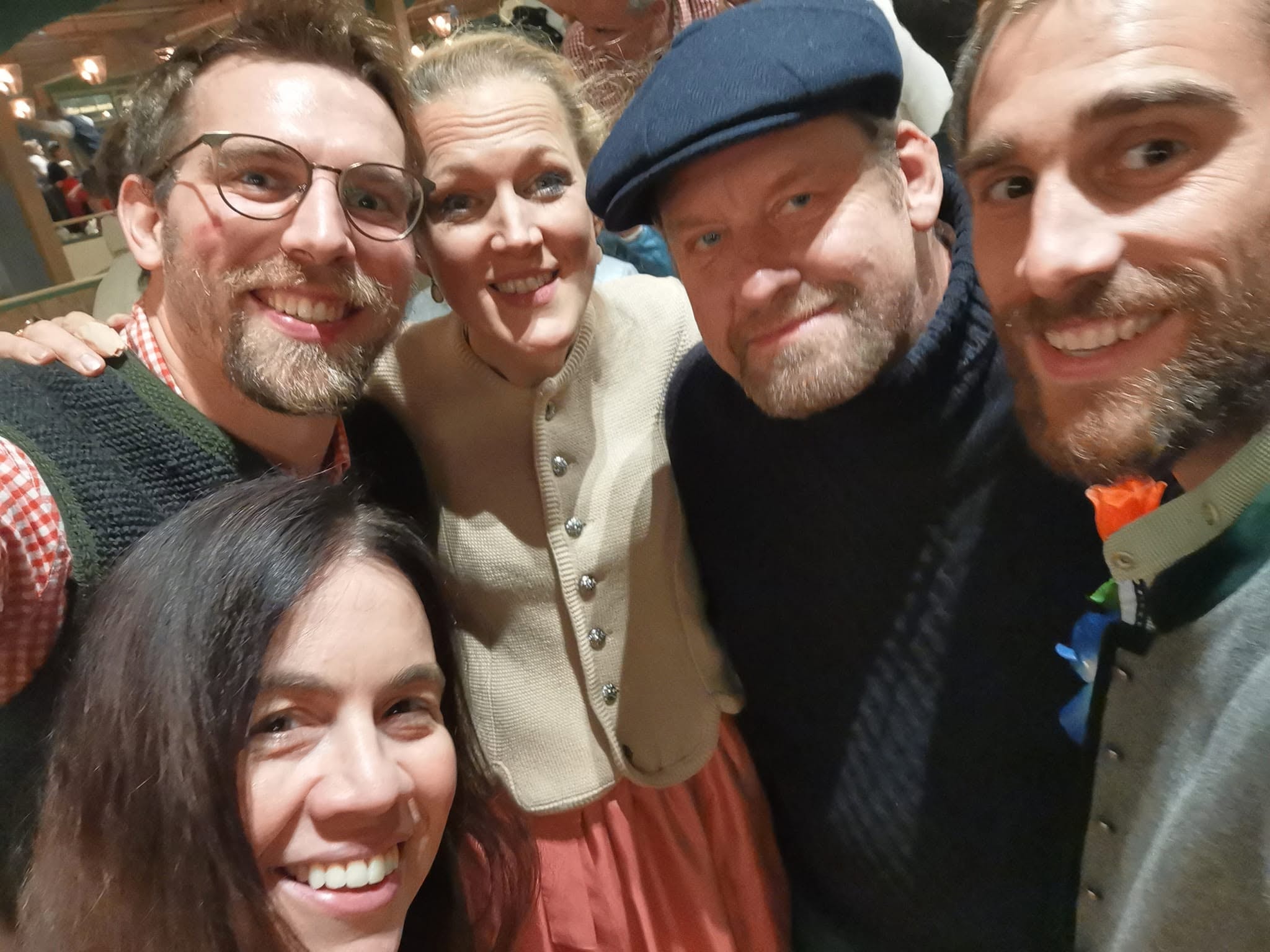 The crew at Oktoberfest — Munich