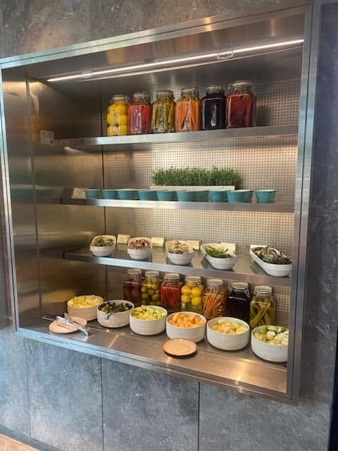 The Ritz-Carlton breakfast buffet spread — Singapore
