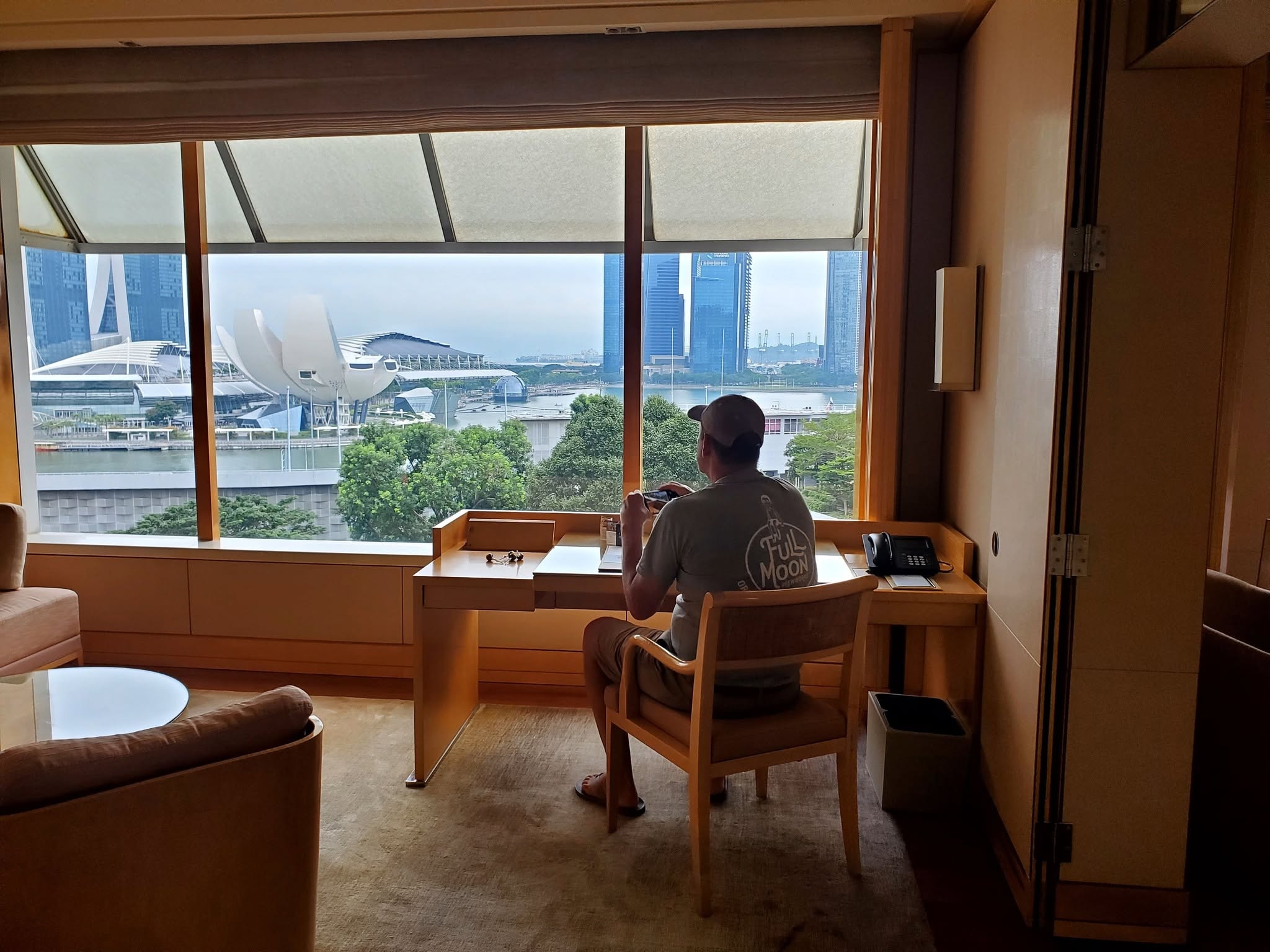 Room with a view — Ritz-Carlton Millenia, Singapore